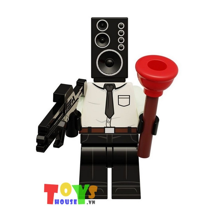Đồ chơi minifigures mô hình các nhân vật Skibidi Toilet