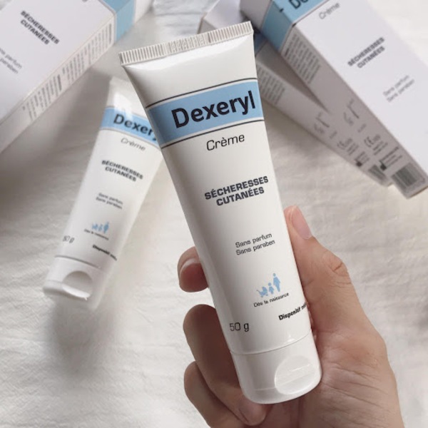 Kem nẻ dưỡng ẩm làm mềm da Dexeryl Creme chính hãng Pháp 50g hỗ trợ chàm sữa cho bé