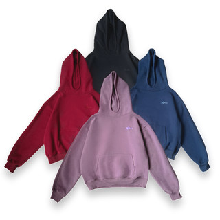 Áo Hoodie Nam Nữ Gucoon, Áo Hoodie Boxy/Crop Nỉ Bông Cotton Local Brand Unisex Bigsize 5 màu