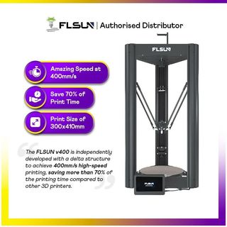 Máy in 3d Flsun V400 tốc độ in 400mm/s khổ in 300*410mm