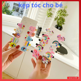 Set 10 cặp tóc cho bé siêu dễ thương