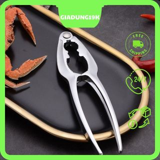 Dụng Cụ Kẹp Càng Ghẹ, Càng Cua Hạt Khô inox 304 Cao Cấp Siêu Bền