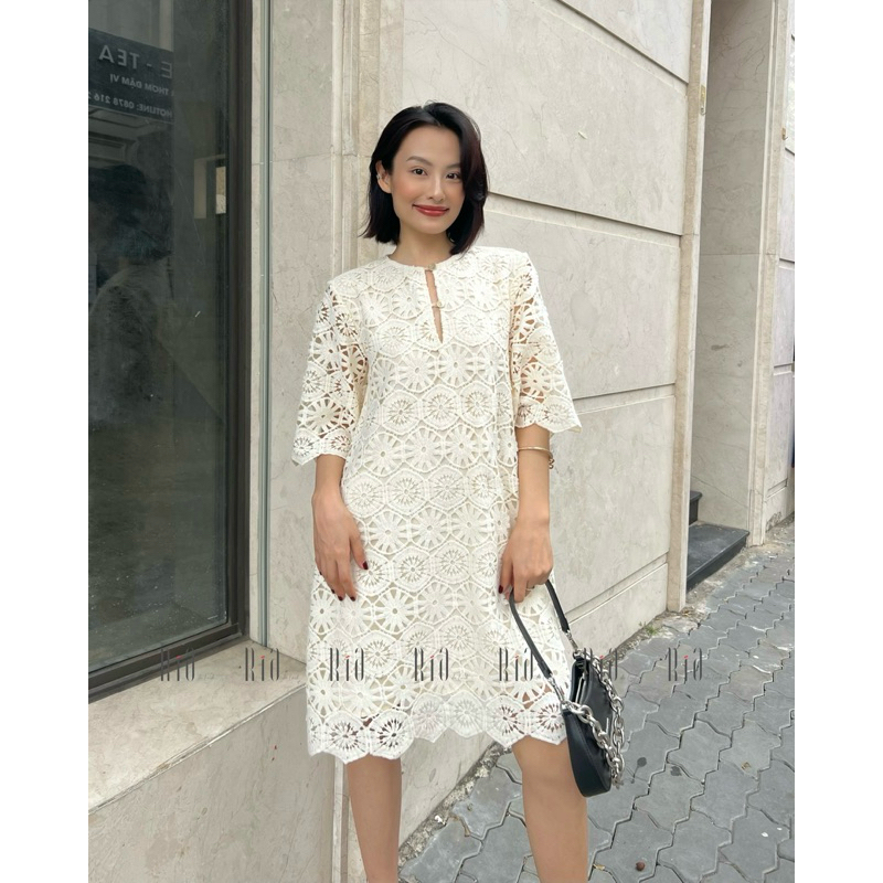 Ria de Leidi - Đầm ren dáng suông, váy dự tiệc sang trọng | JANE DRESS