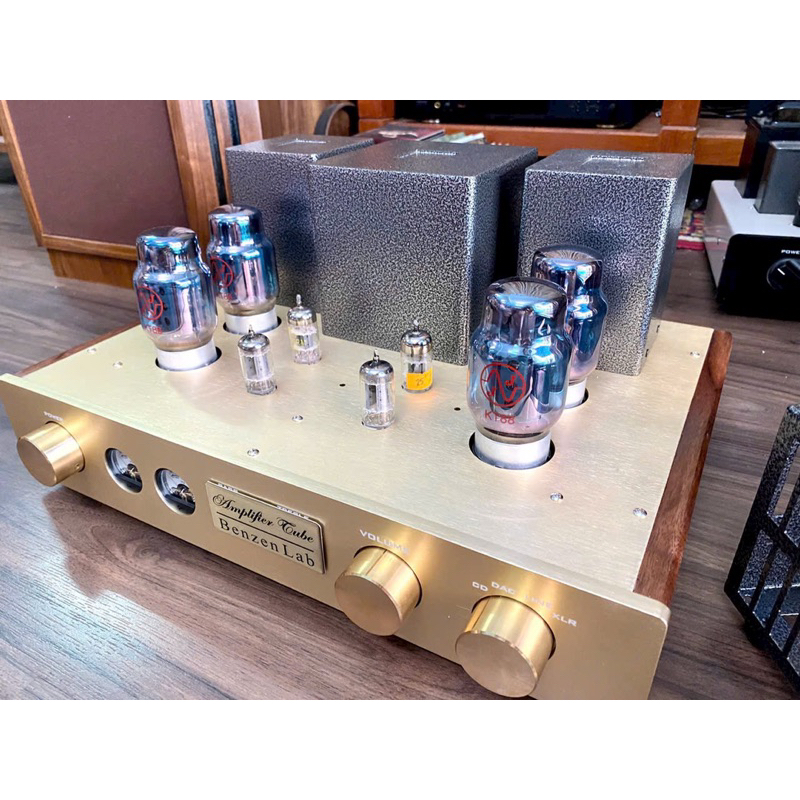 Amply đèn KT88PP công suất 45w/kênh