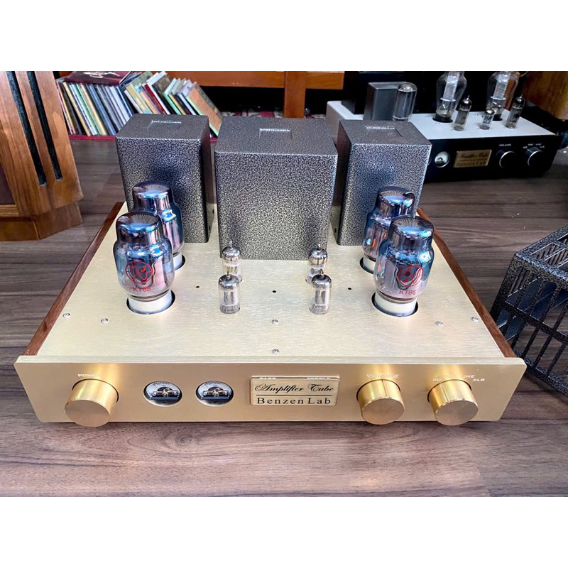 Amply đèn KT88PP công suất 45w/kênh