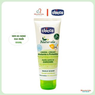 Kem bôi xua muỗi cho bé Chicco 100ml, kem đuổi muỗi đa năng an toàn cho trẻ - Monnie Kids