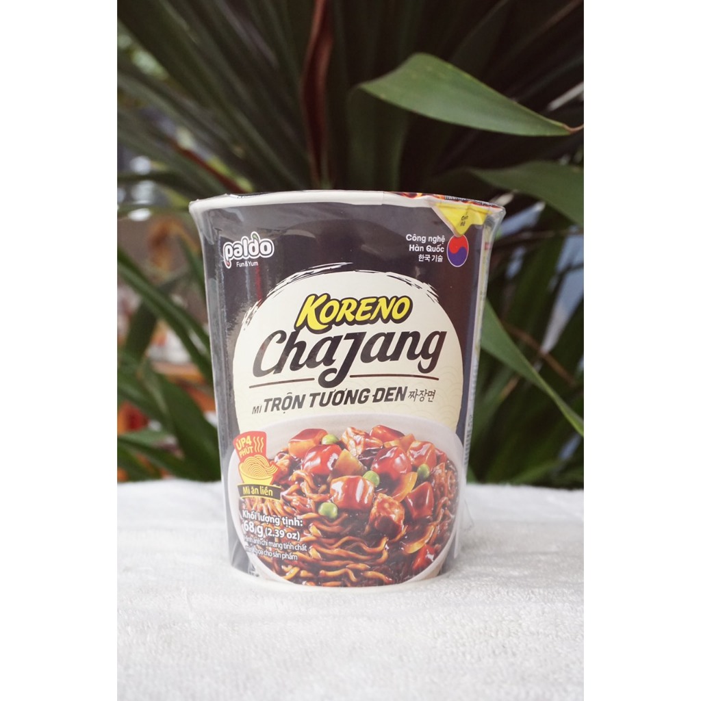 Mì ly trộn tương đen Koreno Chajang 68g