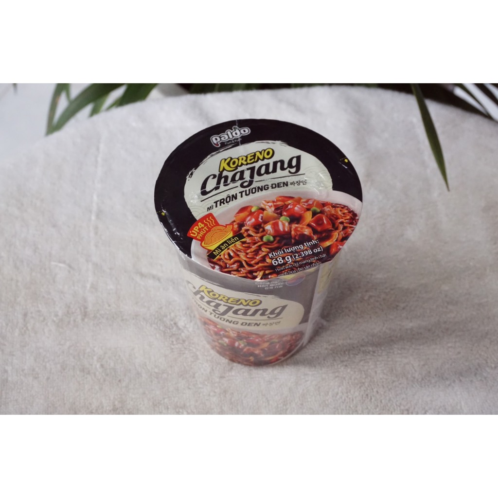 Mì ly trộn tương đen Koreno Chajang 68g