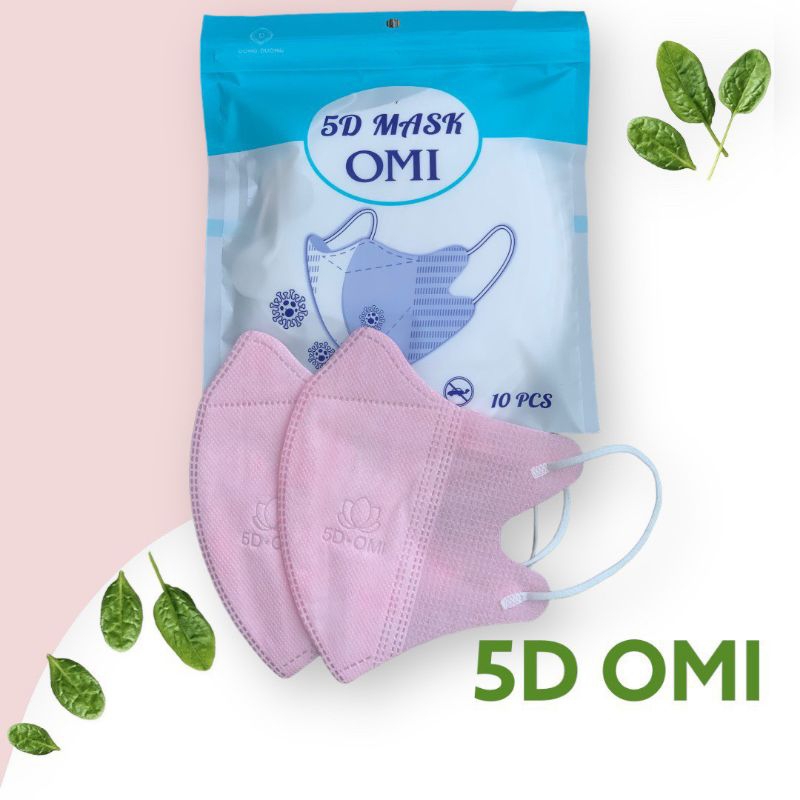 Khẩu Trang 5D THÁI LAN , 5D MASK CAREION Chống Tia UV , Kháng Khuẩn Đủ Màu Sắc