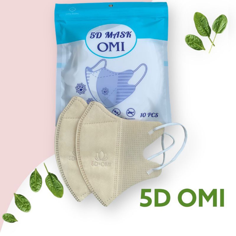 Khẩu Trang 5D THÁI LAN , 5D MASK CAREION Chống Tia UV , Kháng Khuẩn Đủ Màu Sắc