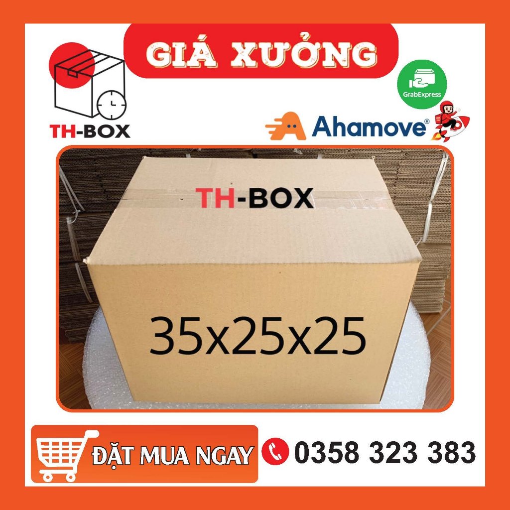 35x25x25 1 Hộp carton đóng hàng