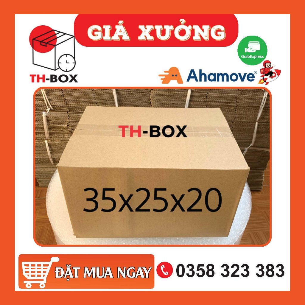 35x25x20 1 Hộp carton đóng hàng