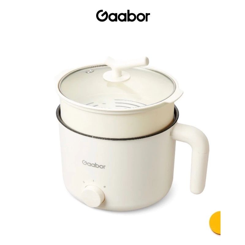 Nồi điện đa năng 1,5l Gaabor nấu,hấp,lẩu...
