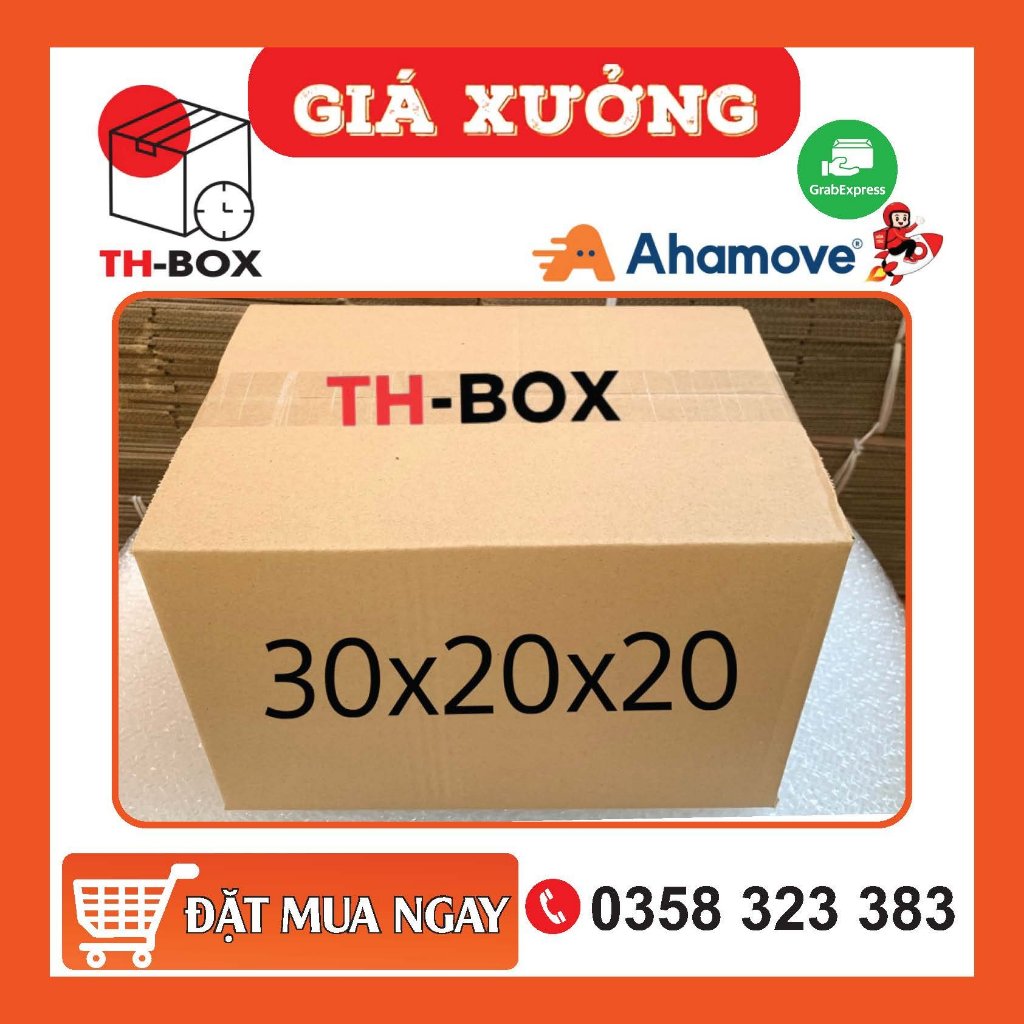 30x20x20 1 Hộp carton đóng hàng