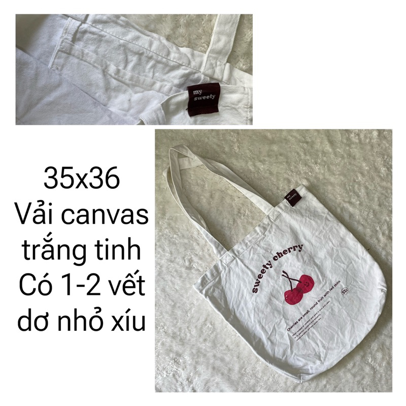 Túi Tote 2hand Hàn Nhật bao lủng rách, báo lỗi từng sản phẩm