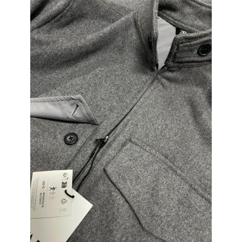 ÁO KHOÁC WOOL BLEND BOMBER JACKET Z@RA