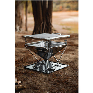 Bếp nướng gấp gọn cao cấp Mountainhiker, bếp nướng dã ngoại size lớn, bếp nướng camping xếp gọn, bếp cắm trại