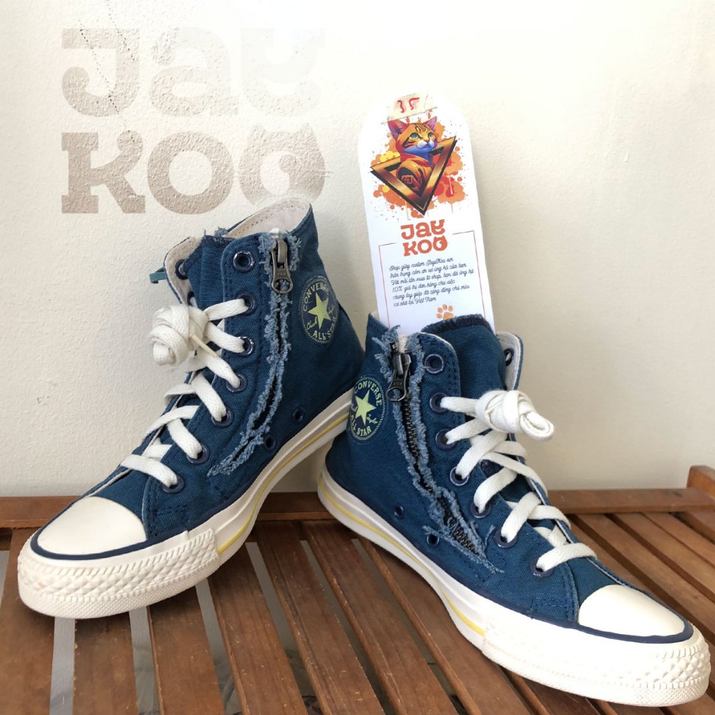 size 36_Giày Converse cổ cao real 2hand chính hãng