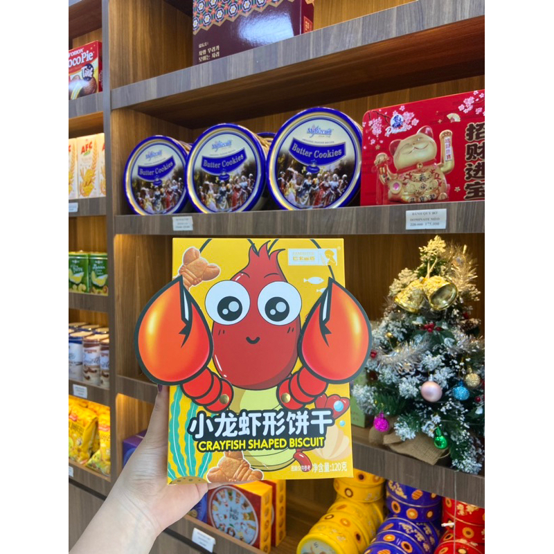 Bánh quy hình con tôm