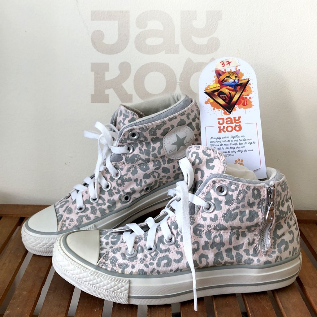 size 37_Giày Converse cổ cao real 2hand chính hãng