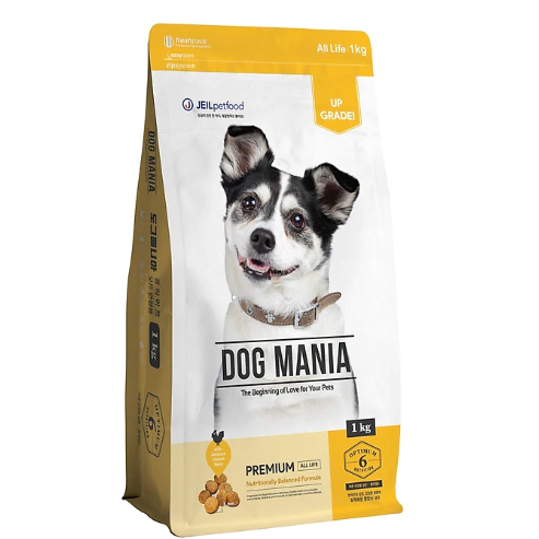 THỨC ĂN CHO CHÓ MỌI LỨA TUỔI DOG MANIA PREMIUM TÚI 1KG