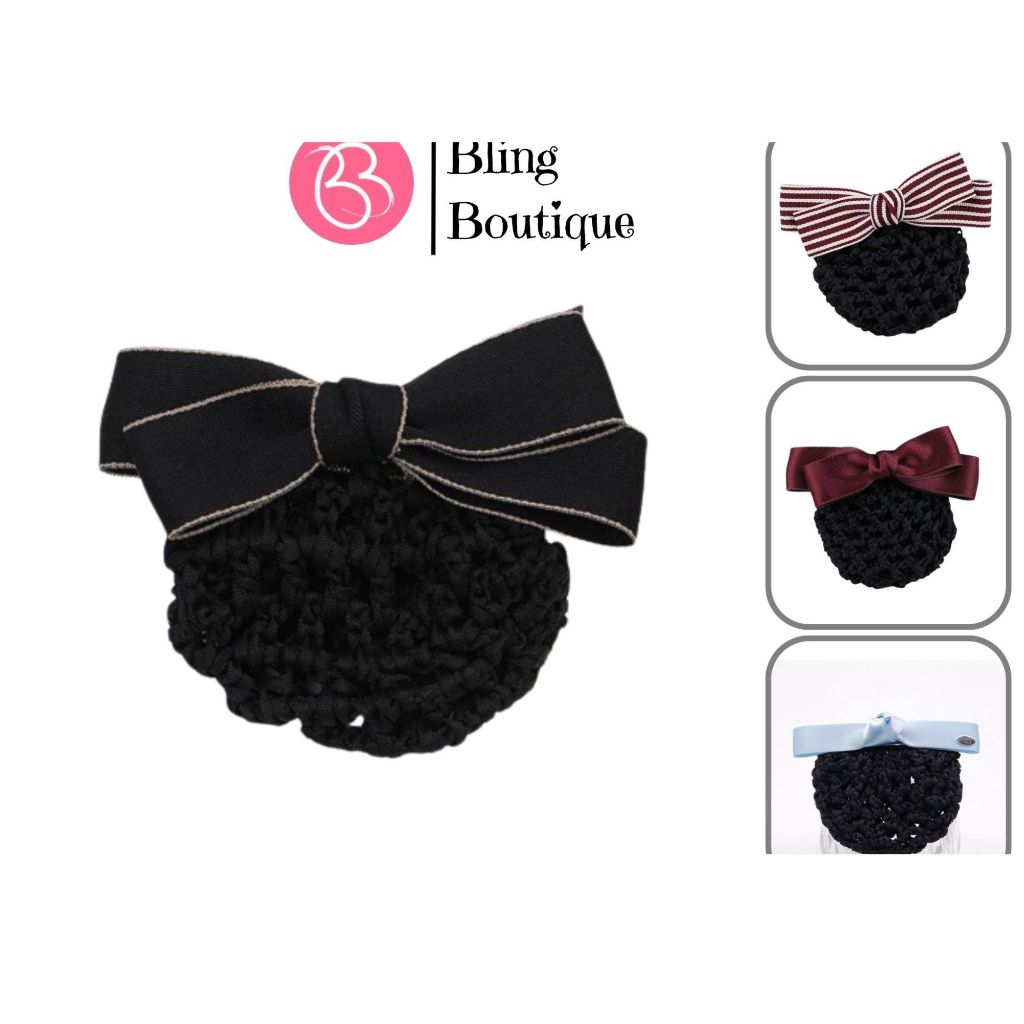 Kẹp tóc búi lưới Tiếp viên hàng không, ngân hàng-Phụ kiện tóc chuyên nghiệp-Trung niên-Bling Boutique