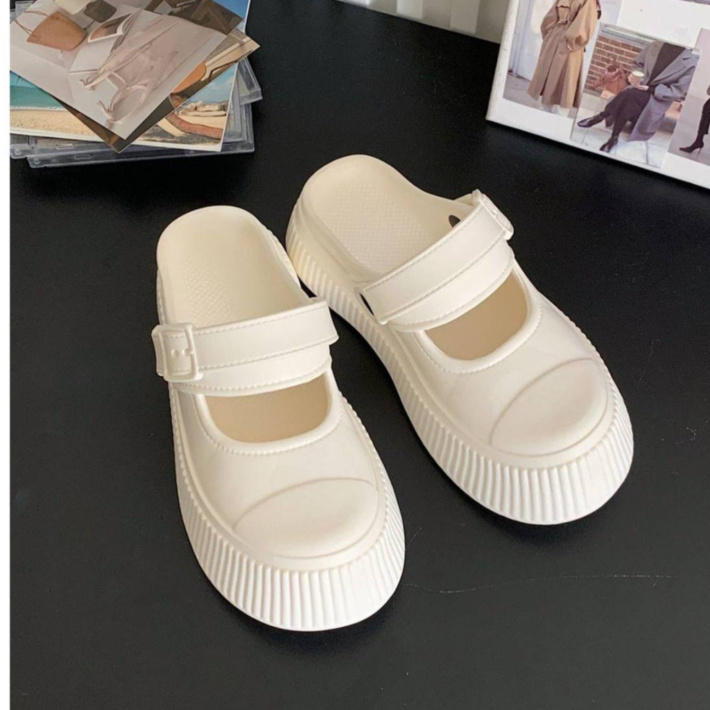Dép Sục Nữ Đế Cao 5cm Tôn Dáng 3 Màu size 36-41