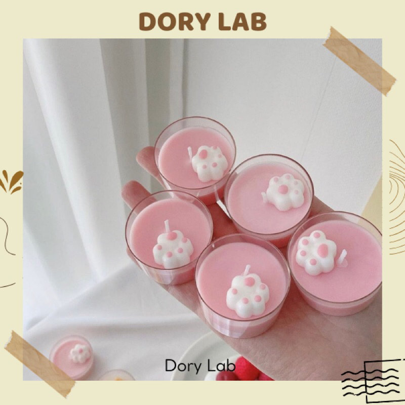 Nến Thơm Tealight Mini Kèm Topping - Dory Lab