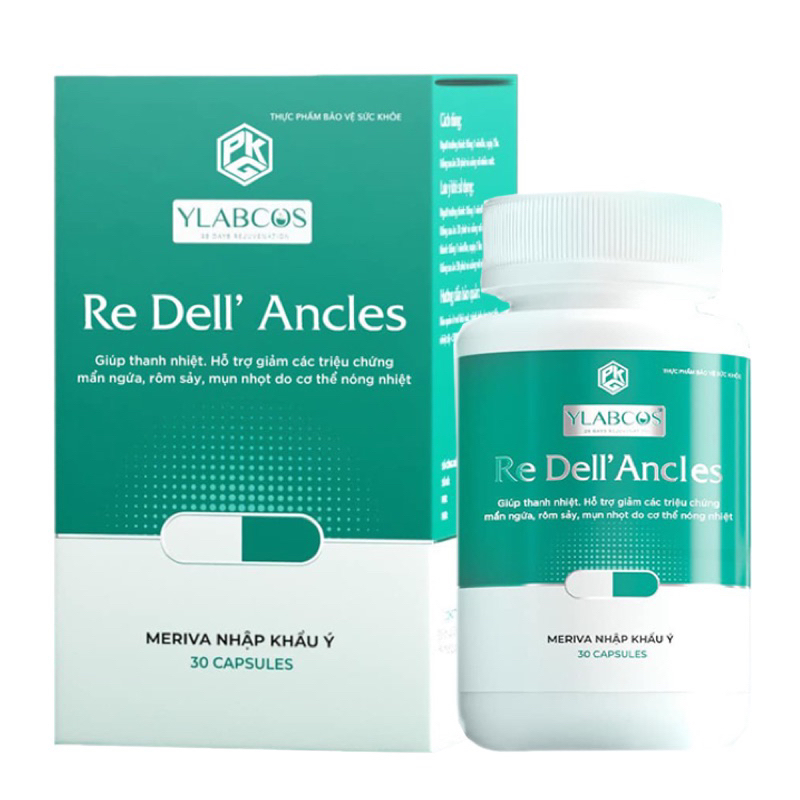 Viên Hỗ Trợ Uống Giảm Mụn Dr Lacir Re Dell Ancles