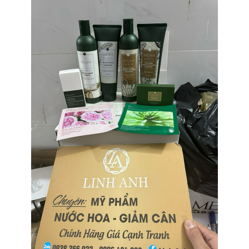 Dầu Gội Xả Gừng Hà Thủ Ô WEILAIYA, Ngăn Rụng Tóc, Kích Mọc Tóc-Chất Gừng Hỗ Trợ Mọc Tóc Ngăn Rụng Tóc - Cho Da Đầu Dầu