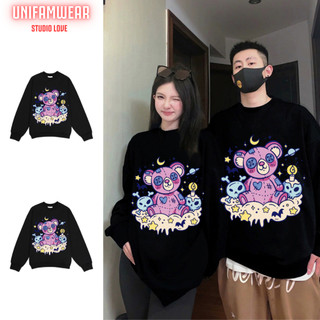 Áo sweater cặp couple với người yêu, đồ đôi nam nữ, áo nỉ cặp tình nhân boy girl,swtcap03 unifamwear