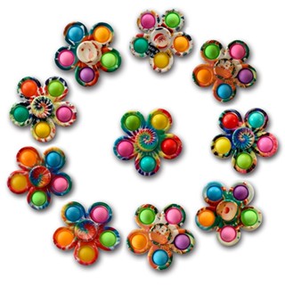  Đồ chơi con quay spinner vui nhộn cho bé Pop It DIY giảm stress Ông Già Noel Giáng Sinh Merry Christmas - MyNa Mart 