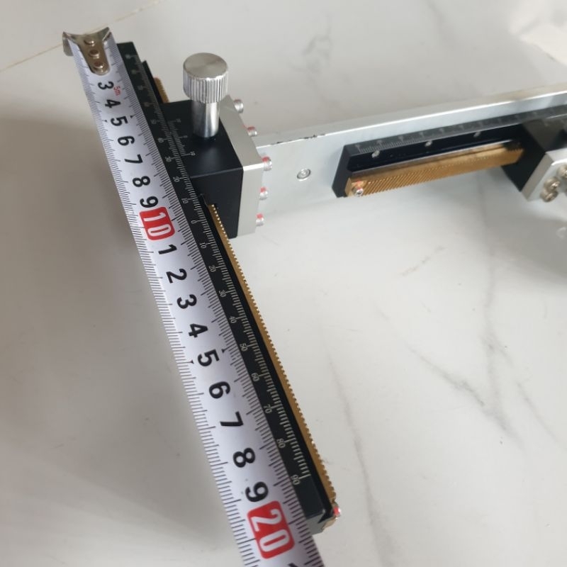 Bộ trượt mang cá 3 trục XZR QHDA kích thước 200x225mm có du xích 0.1mm tháo máy