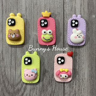 Sticker/jibitz/charm ốp điện thoại trang trí dép cross