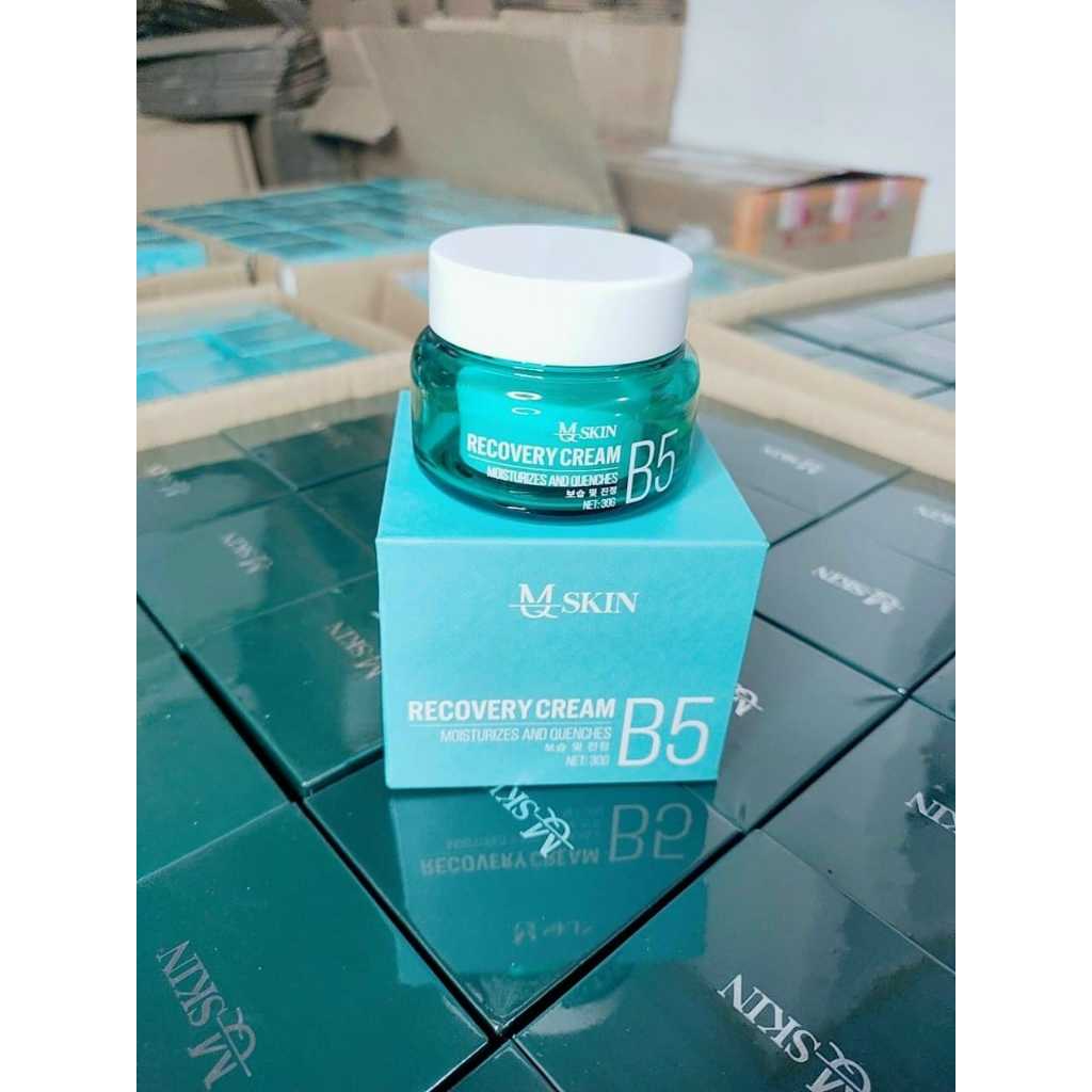 Kem B5, Serum B5, Kem dưỡng ẩm phục hồi da Recovery Cream B5 MQ SKIN phục hồi da chuyên sâu, cho da căng mịn