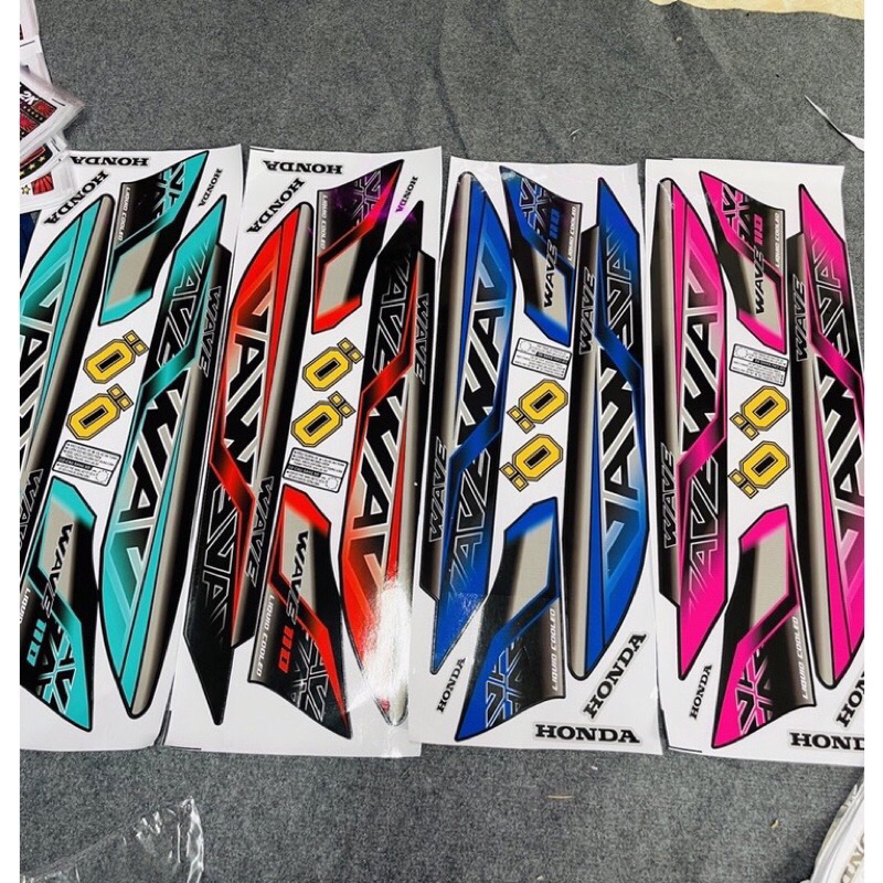 Tem rời wave 110 mẫu zin 2023