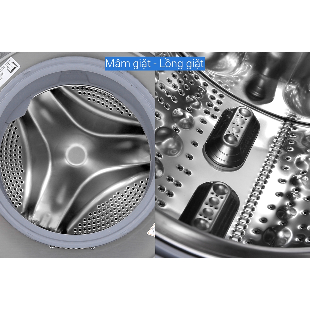 FV1408S4V - Máy Giặt LG AI DD Inverter 8.5 kg FV1408S4V - Công nghệ AI DD bảo vệ sợi vải,Công nghệ giặt hơi nước Steam