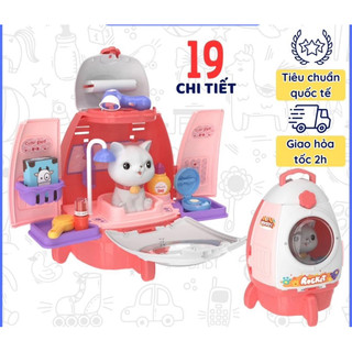 Bộ đồ chơi nhập vai chăm sóc thú cưng