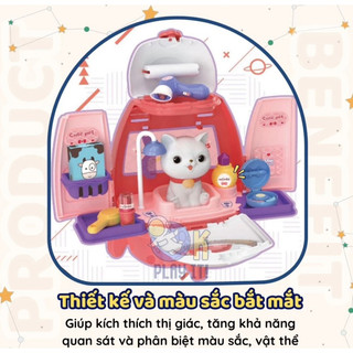Bộ đồ chơi nhập vai chăm sóc thú cưng (Mèo Mimi)