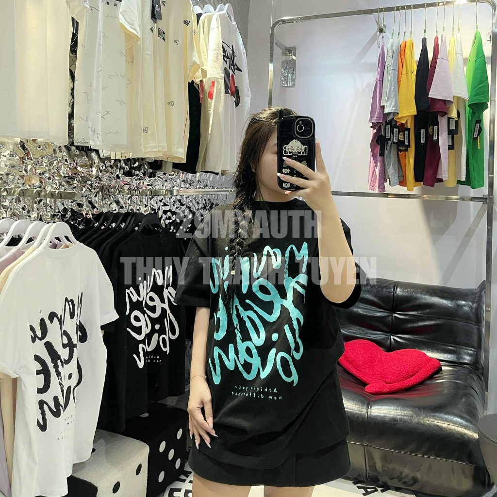 Áo thun MGDB in chữ nhiều màu