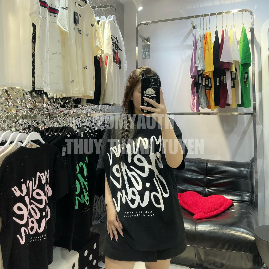 Áo thun MGDB in chữ nhiều màu