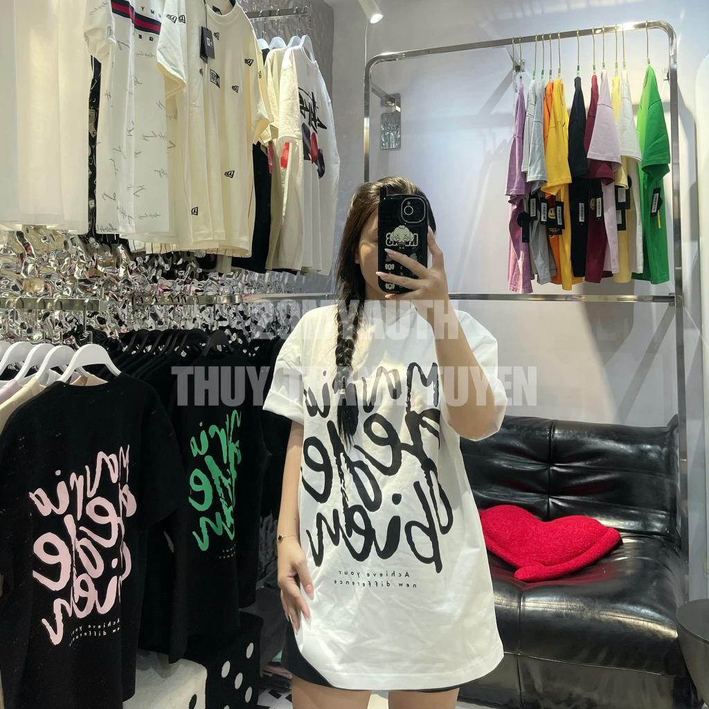 Áo thun MGDB in chữ nhiều màu