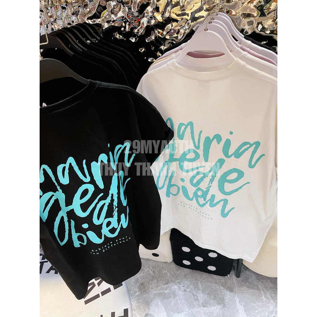 Áo thun MGDB in chữ nhiều màu