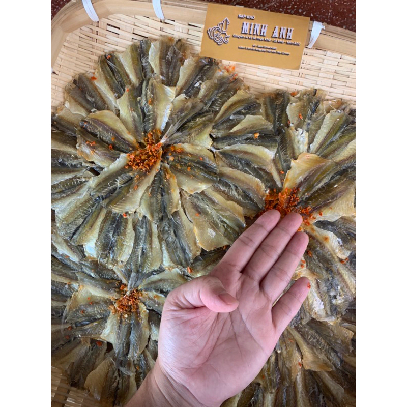 500gram khô cá chỉ vàng kết bông - Đặc sản Cà Mau