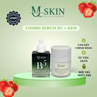 Combo Serum B5 30ml + Kem Face Nhân Sâm New30g