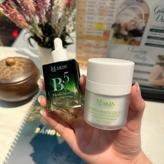 Combo Serum B5 30ml + Kem Face Nhân Sâm New30g