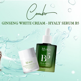 Combo Serum B5 30ml + Kem Face Nhân Sâm New30g