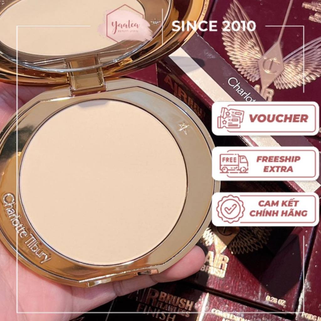 Phấn Nén Charlotte Tilbury Airbrush Flawless Finish