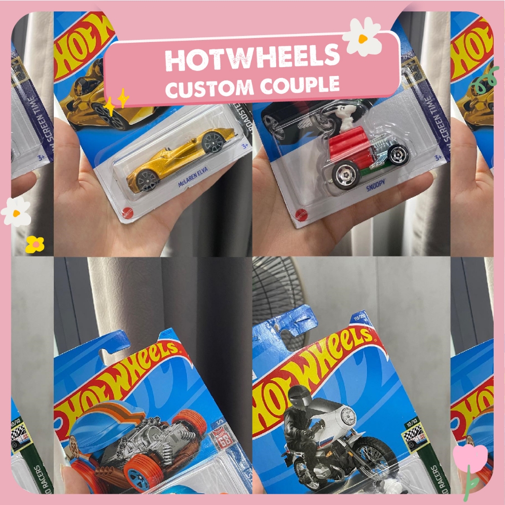 TRENDHOT in ảnh Hotwheels theo yêu cầu cặp đôi custom
