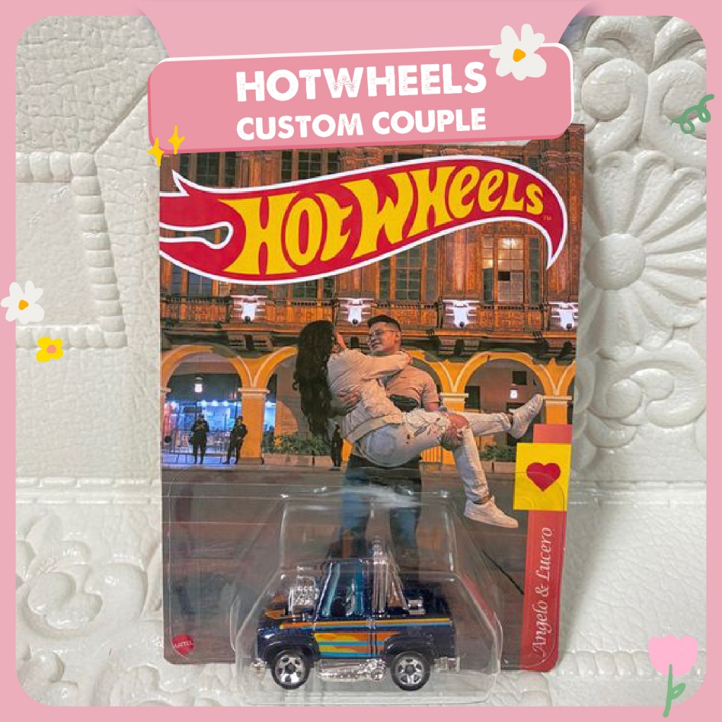 TRENDHOT in ảnh Hotwheels theo yêu cầu cặp đôi custom